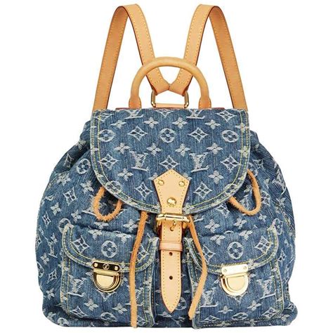 louis vuitton damier canvas backpack|louis vuitton denim backpack.